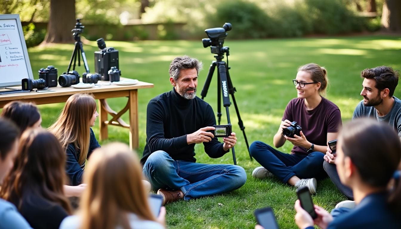 découvrez comment animer des ateliers de photographie dynamiques et inspirants afin de stimuler la créativité des participants, encourager l'expression artistique et favoriser l'apprentissage pratique.