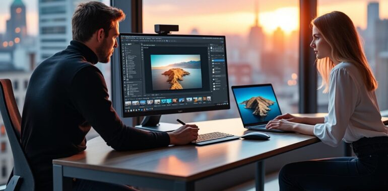 découvrez les différences clés entre photoshop et lightroom pour choisir l'outil idéal selon vos besoins en retouche photo et gestion d'images.
