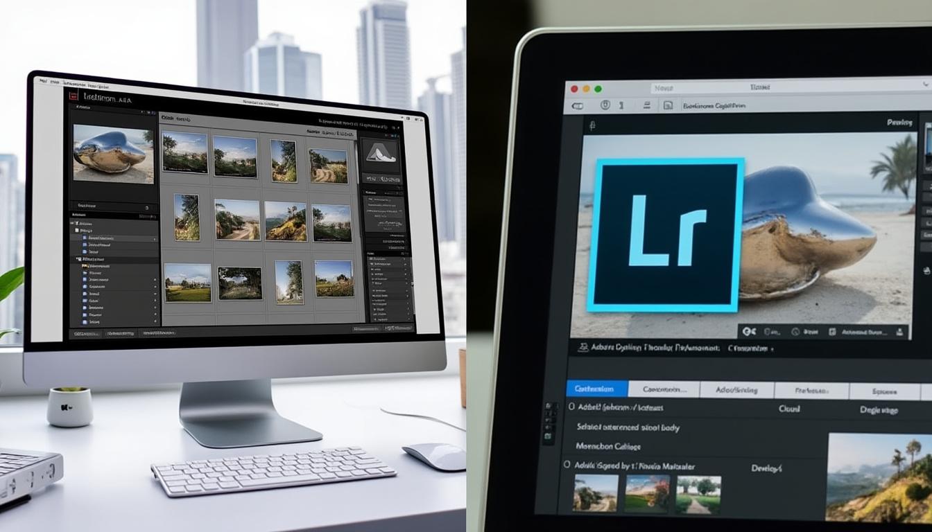 découvrez les principales différences entre lightroom classic et lightroom sur ordinateur et mobiles ios/android pour choisir la solution adaptée à vos besoins de retouche photo.